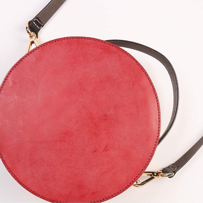 WUTA Leather Sewing Round Waxed Thread New 90 Meter Polyester Hand Sewing Line for Leather Work Cord Tool DIY (Burgundy, 0.55mm) - Image 9