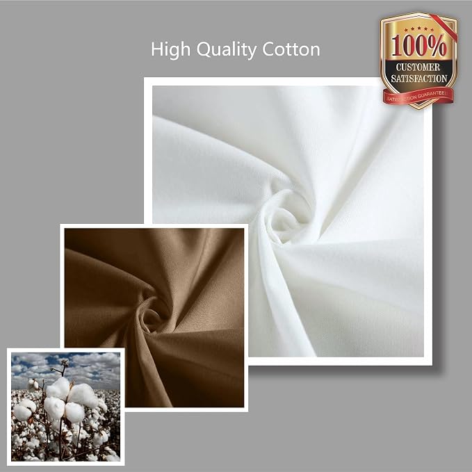 TOPDesign 1-Pack Super Strong Large 12oz Cotton Canvas Tote Bag, Reusable Grocery Shopping Cloth Bag, Fashionable Two-Tone Tote for Crafts, DIY Your Creative Designs - Image 7