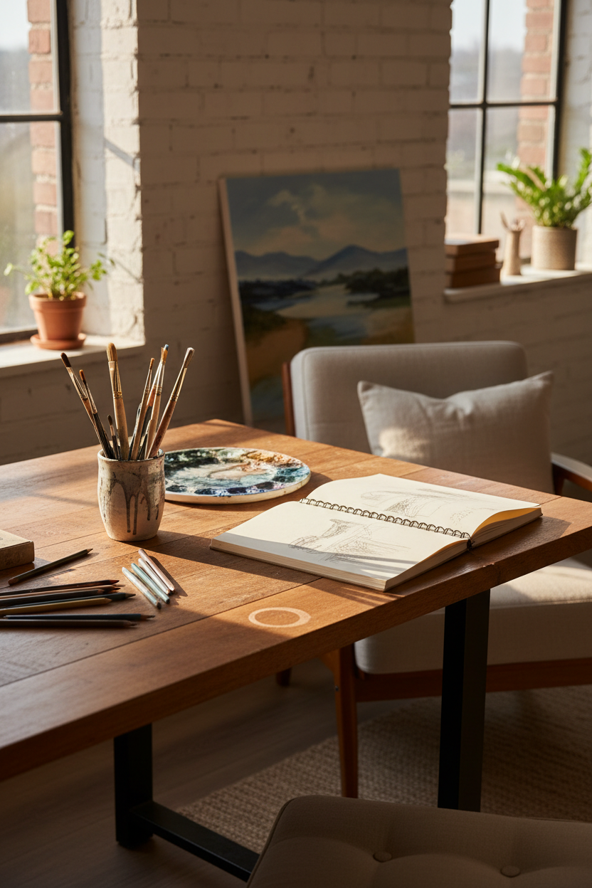 How a Creative Hobby Routine Finds Its Place at Home