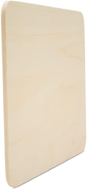 Large Square Plaques 14 x 14-inch, 1/4 Thick, Pack of 10 Wood Square Blanks Round Corner, Blank Wood Plaque for Signs, by Woodpeckers - Image 3