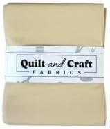 Fat Quarter Bundle - Neutral Color Palette - 100% Cotton Quilting Fabric - 18" x 22" Pre-Cut Squares (Beiges, Creams, Greys) for Sewing & Patchwork - Image 2