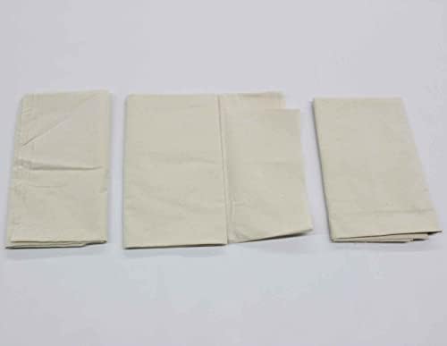 Mybecca 100% Cotton Muslin Fabric/Textile Unbleached, Draping Fabric Wide: 63 inch Natural 2-Yards (5.25 Feet x 6 Feet)(63" x 72") - Image 7