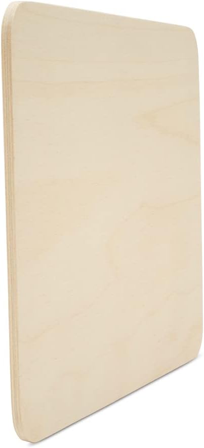 Square Plaques 18-inch x 18-inch, 1/4 Thick, Pack of 2 Sign Plaque Blank, Rounded Edges, Large Wooden Signs for Crafts, by Woodpeckers - Image 3