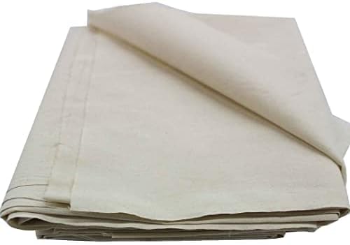 Mybecca 100% Cotton Muslin Fabric/Textile Unbleached, Draping Fabric Wide: 63 inch Natural 2-Yards (5.25 Feet x 6 Feet)(63" x 72") - Image 6