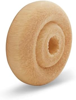 Classic Mini Wooden Wheels, Great for Crafts Too, 1/2 Inch Diameter, 3/16 Inch Thick, 1/8 Inch Hole, Pack of 250, by Woodpeckers - Image 3