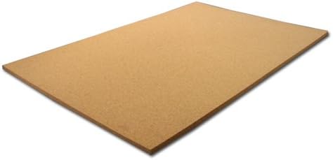 Cork Sheet Plain 24" X 36" X 1/8" - 9 Pack by Cleverbrand