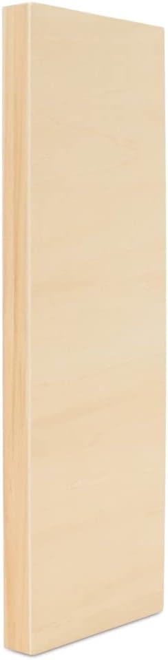 Narrow Wood Canvas 8 x 16 x 3/4-inch, Wooden Sign Blanks with Frame, Wood Cradled Panels for Wall Art Sets, by Woodpeckers - Image 2
