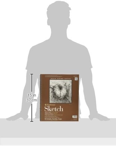 Strathmore 400 Series Sketch Pad, 11x14 inch, 50 Sheets - Artist Sketchbook for Drawing, Illustration, Art Class Students - Image 2