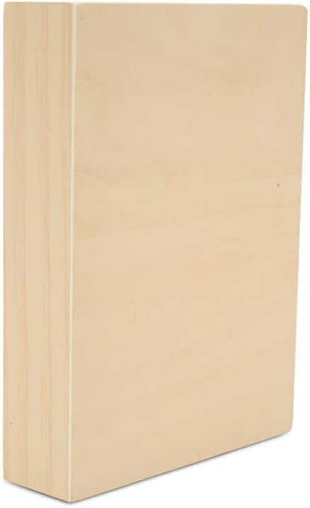 Painting Panels 8 x 10 x 1-1/2-inch, Pack of 4 Blank Wooden Signs for Crafts, Wood Cradled Panels for Home Decor, by Woodpeckers - Image 2