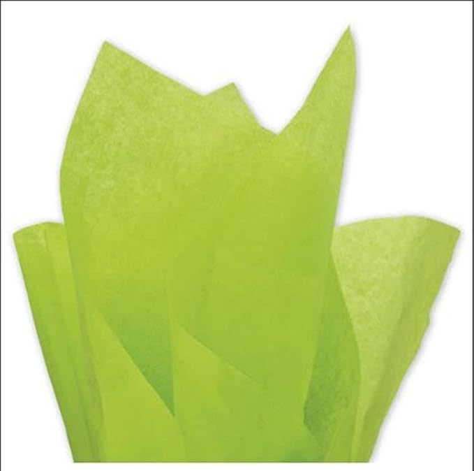 Solid Tissue Paper 20 x 30 (Citrus Green), 480 Sheets by EGPChecks