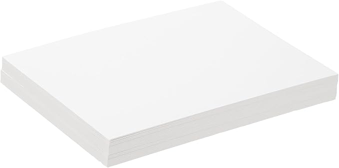 PATIKIL 12x8x0.04" Chipboard Sheets, 20Pcs 40PT Thick Book Board Binders Board Sturdy Bookbinding Supplies for Book Binding Cover, White - Image 4