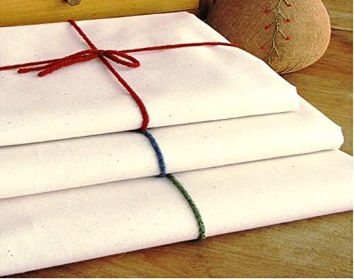 Mybecca 100% Cotton Muslin Fabric/Textile Unbleached, Draping Fabric Wide: 63 inch Natural 2-Yards (5.25 Feet x 6 Feet)(63" x 72") - Image 5