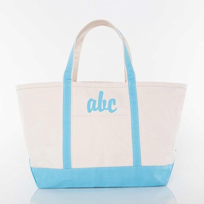 CB STATION Large Classic Tote - Canvas Tote Bag for Women - Multi-Colored Design, Perfect for Travel and Shopping - Image 6