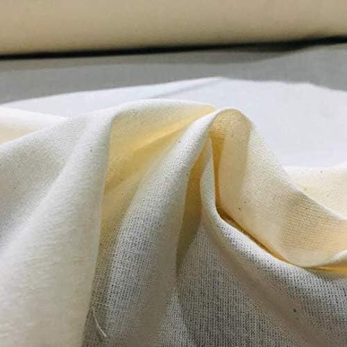 Sedona Designz Natural 100% Cotton Muslin Fabric – Unbleached Draping Textile by The Yard, 60 Inch Wide (1 Yard) - Image 6