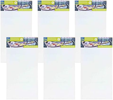 Artist's Loft 15" x 30" Level 3 Gallery Wrapped Heavy Duty Canvas - Acid Free Cotton Canvas for Paint, Acrylic, & Oils - Bulk 6 Pack - Image 4