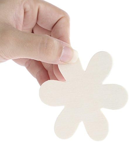 Pack of 24 Unfinished Wooden Flower Cutouts by Factory Direct Craft - Blank Wooden Craft Shapes to Paint as Daisy Flowers Fun DIY Project (Size 3" H) - Image 4