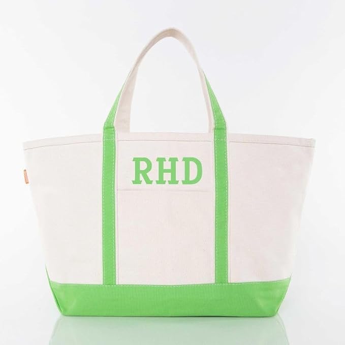 CB STATION Large Classic Tote - Canvas Tote Bag for Women - Multi-Colored Design, Perfect for Travel and Shopping - Image 6