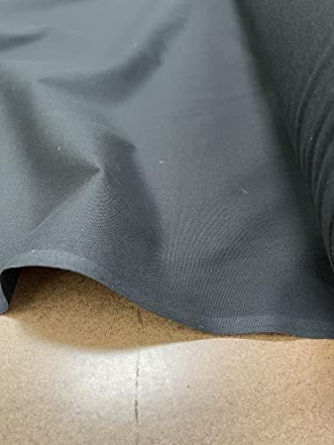 AK TRADING CO. Premium 10oz Black Cotton Duck Canvas Fabric | Heavyweight | 60'' Wide | Arts & Crafts, Upholstery, Home Projects - 100 Yards - Image 2
