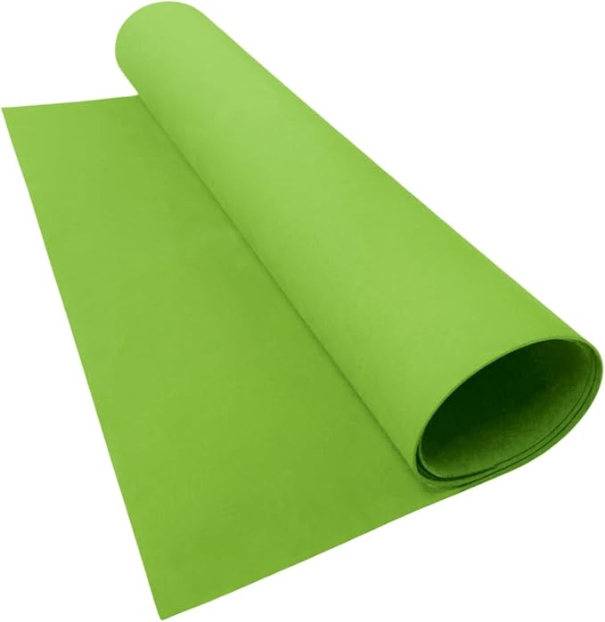 LotusFoam EVA Foam Sheet 3mm – 44"x 85" Craft Foam for Cosplay, Costumes & DIY, High Density 130 kg/m3, Heat Shapeable, Paintable, 35 Colors(Key Lime) - Key Lime by LotusFoam