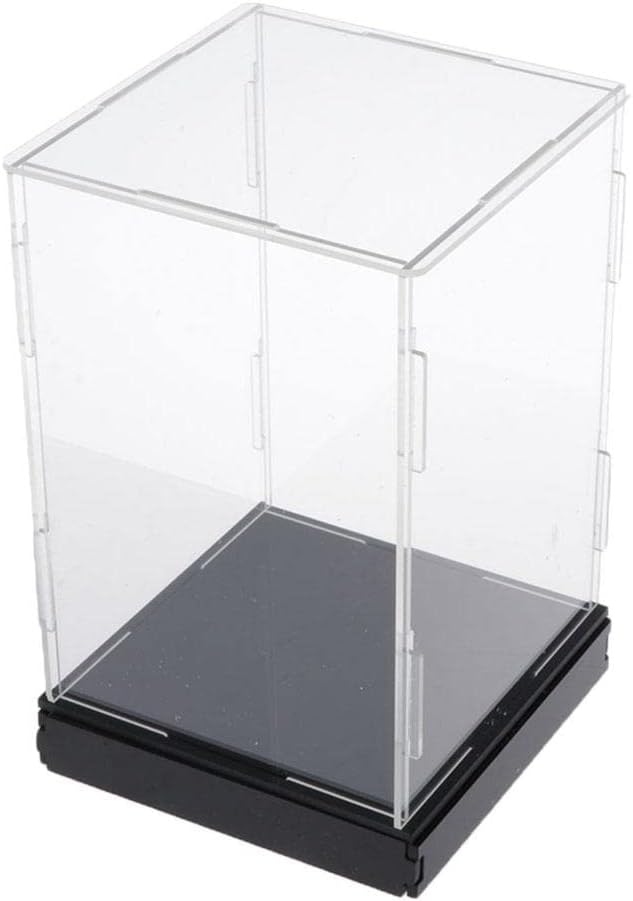 Clear Acrylic Display Case 15.75x11.81x15.75inch, Large ion Showcase Box for Toys, Stackable Assembly Action Figures Storage Case, Ideal for Toy Dolls, Car Models and More - Image 6