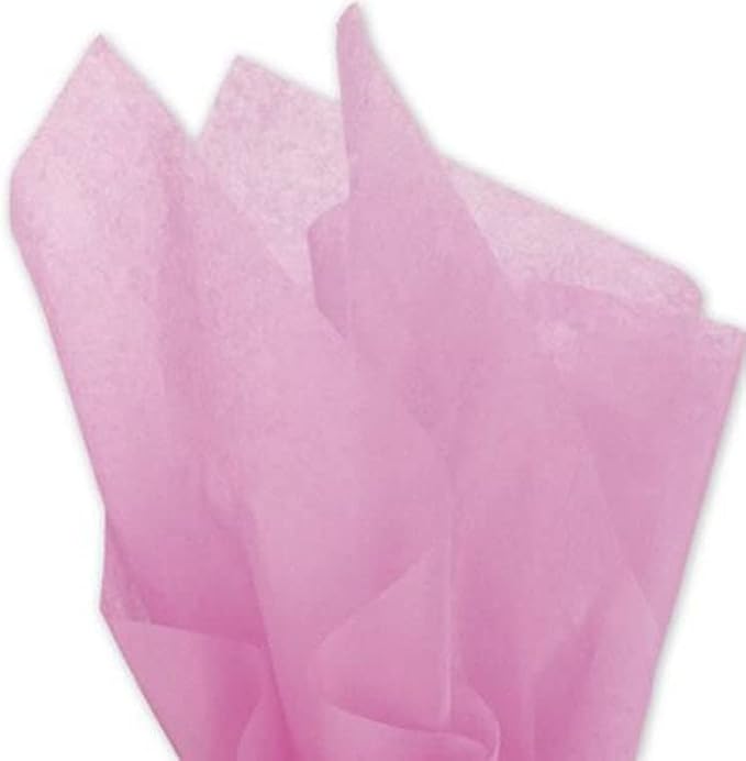 Solid Tissue Paper 20 x 30 (Raspberry), 480 Sheets by EGPChecks