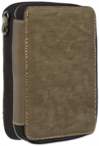 Speedball Art Products 253240 24 Pencil Storage Canvas Pencil Case, Olive - Image 2