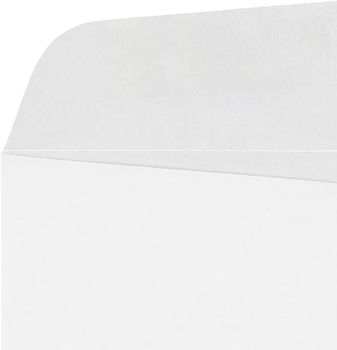 JAM PAPER 9 x 12 Open End Catalog Translucent Vellum Envelopes - Clear - 25/Pack - Image 3