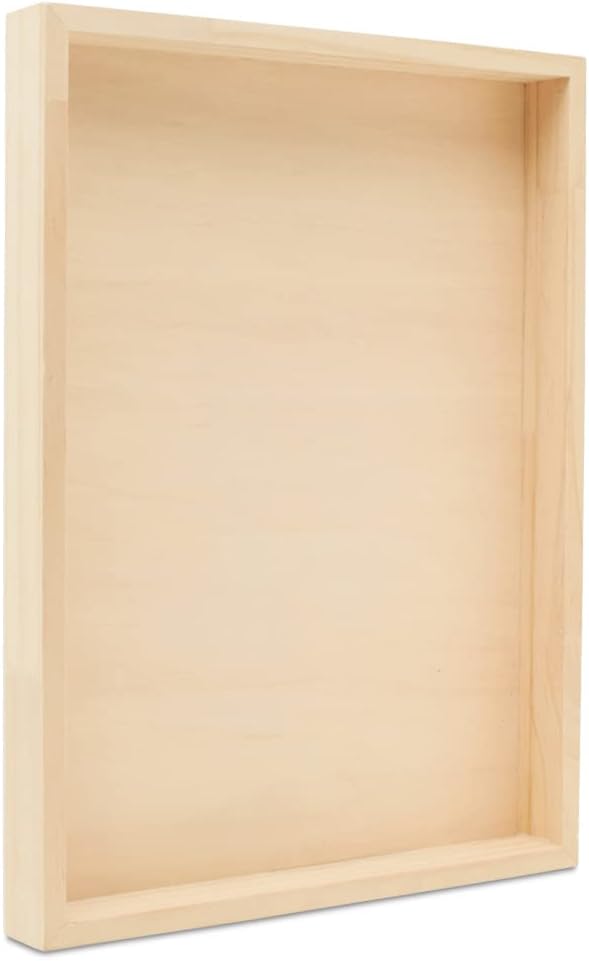 Woodpeckers Canvas 12 x 16 x 1-1/2-inch, Pack of 4 Sign Blanks With Frame, Cradled Panels for Crafts & Home Decor by Woodpeckers