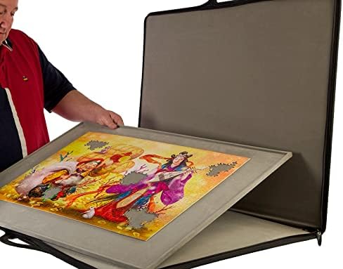 jigthings – Jigsort 1500 – Jigsaw Puzzle Board with Carry Case for Puzzles up to 35.5" x 25.5". Saves and Stores Most 1500 Piece Puzzles - Image 7