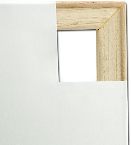 Creative Mark The Edge Deluxe Cotton 1-1/2" Deep Stretched Canvas for Painting, 14x18 Pack of 3, 14oz. Primed Weight, Universal Archival Priming, Medium Tooth, Hand-Stretched Canvas for Painters - Image 3