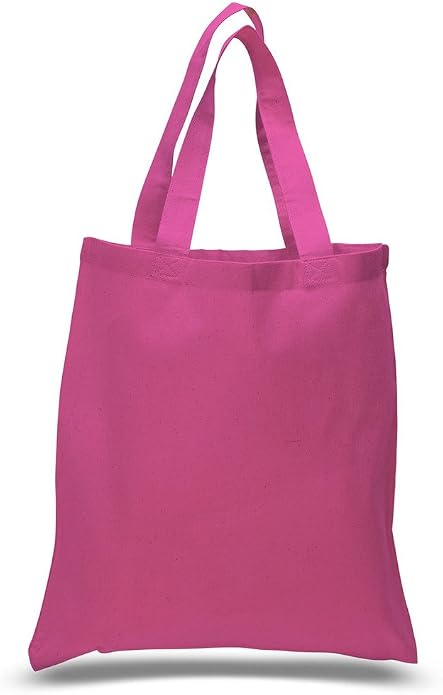 Set of 15- Economical 100% Cotton Blank Tote Bags by ToteBagFactory