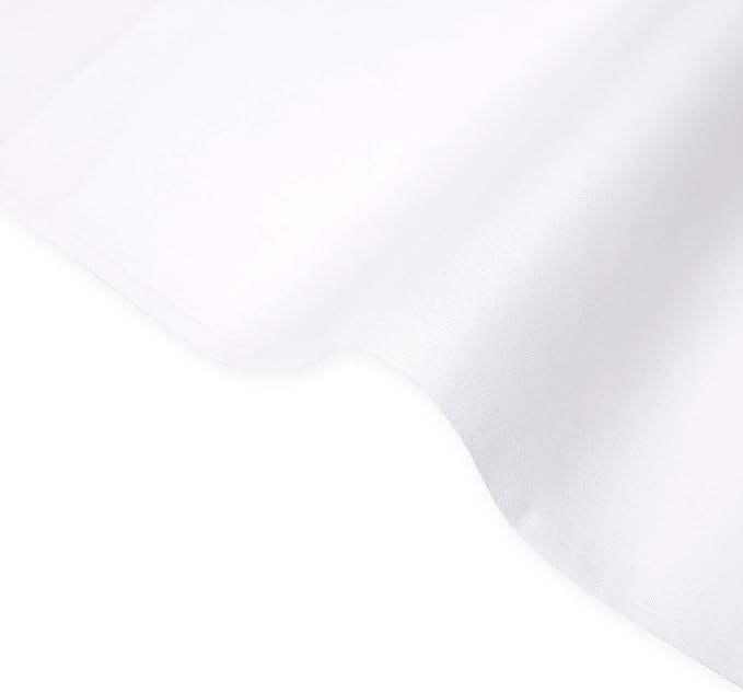 Cotton Polyester Broadcloth (44/45 Inch) Plain Weave Fabric by The Yard - for Sewing Fashion Apparel, Decor, & More (White, 5 Yards) - Image 3