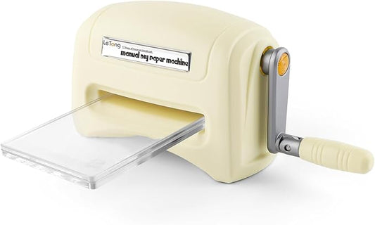 Mini Manual Die Cutting and Embossing Machine for DIY,Hand Embossing Machine for DIY Die Cutting Embossing Paper Card Craft Scrapbooking Dies Cutter Photo Album Decorative Craft Scrapbooking Supplies