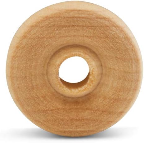 Classic Mini Wooden Wheels, Great for Crafts Too, 3/4 Inch Diameter, 3/16 Inch Thick, 3/16 Inch Hole, Pack of 250, by Woodpeckers - Image 2