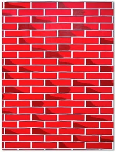 Fadeless Bulletin Board Paper, Fade-Resistant Paper for Classroom Decor | 47.25” x 50’, Tu-Toned Brick, 1 Roll - Image 4