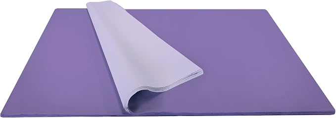 Jillson Roberts Bulk 20 x 30 Inches Recycled Tissue, Purple, 480 Unfolded Sheets (BFT03) - Image 2