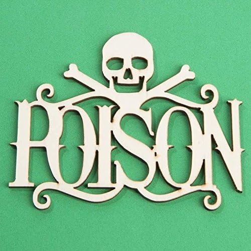18 Assorted Halloween Wood Cutouts – 4.75–5" Unfinished Laser Shapes | for Fall Crafts, Autumn Décor, DIY Painting, Spooky Party Projects & Primitive Seasonal Embellishing - Image 7