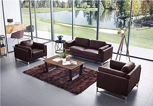 Wento Thick 3 Yard Faux Leather Fabric Soft Skin Grain PU Leather for Furniture Cover Reupholster Sofa Chairs Cushions Vinyl Upholstery (3 Yards, Red Brown) - Image 6