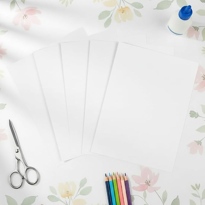 Vellum Bristol Cover 67 Pound, Smooth Finish, 250 Sheets Pack. – Premium Heavyweight Cardstock for Crafting, Printing, and Professional Projects, Acid-Free. (5, White, 8.5"x14") - Image 7