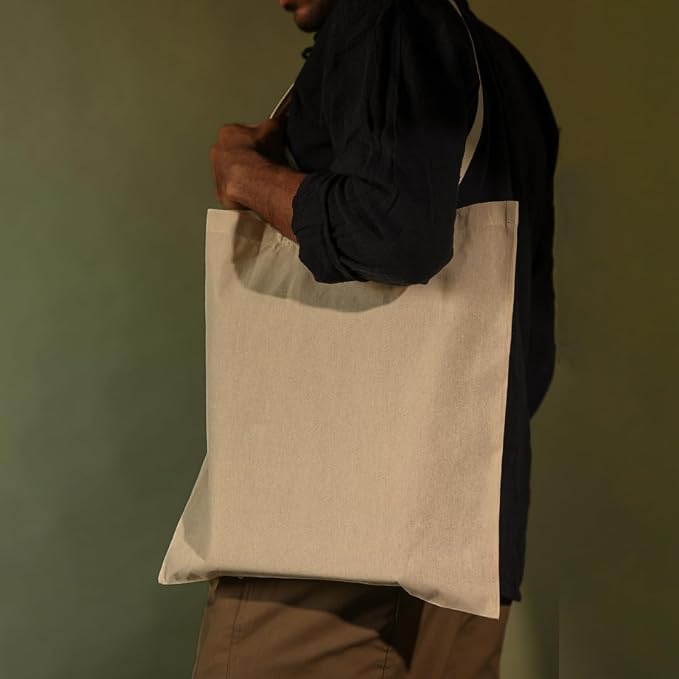Salt Earth 5|6|12|24|48|100|200 Pack ToteBags Bulk Reusable Totes Grocery Shopping Cloth Bags DIY Promotion Gift Beach Travel - Image 2