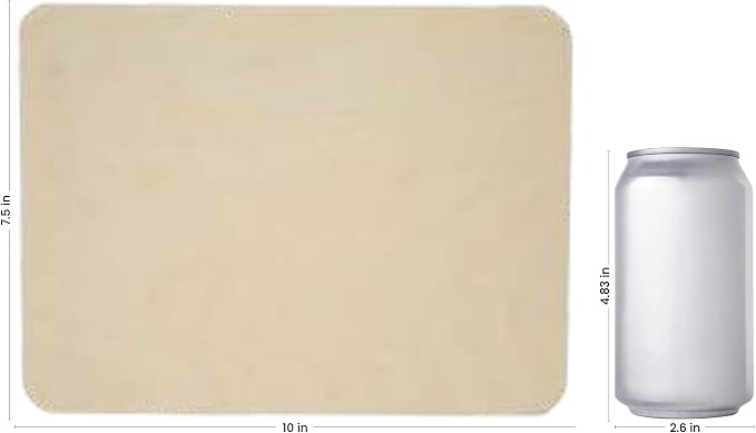 Wood Rectangle Plaque 10-inch x 7-1/2 inch, 1/4-inch Thick, Pack of 2 Rounded Edged Cutouts, Blank Wood Signs for Crafts, by Woodpeckers - Image 2