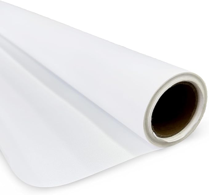 Canvas for Painting,24 Inch x 20 Feet Canvas Blank Oil Painting Paper Roll | 100% Cotton,White,Double Primed,Acrylic, Pouring Watercolor,Oil Painting by TRAIN2ART
