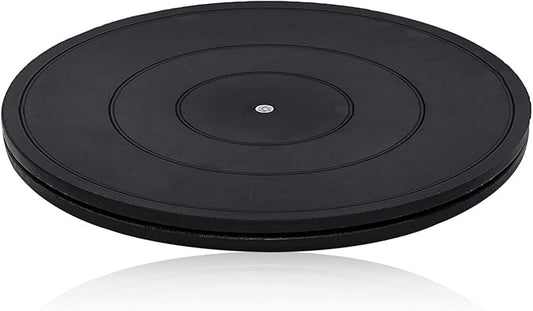 40cm Bonsai Display Turntable, Rotating Garden Swivel Stand, 100kg Load Capacity, Stainless Steel Ball Bearings, Multipurpose Rotating Platform, Easy Pruning Or Great Bonsai Tree Displays