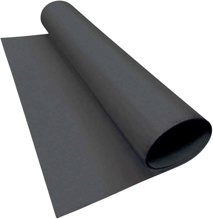 LotusFoam EVA Foam Sheet 3mm – 44"x 85" Craft Foam for Cosplay, Costumes & DIY, High Density 130 kg/m3, Heat Shapeable, Paintable, 35 Colors (Dark Grey) - Dark Grey by LotusFoam