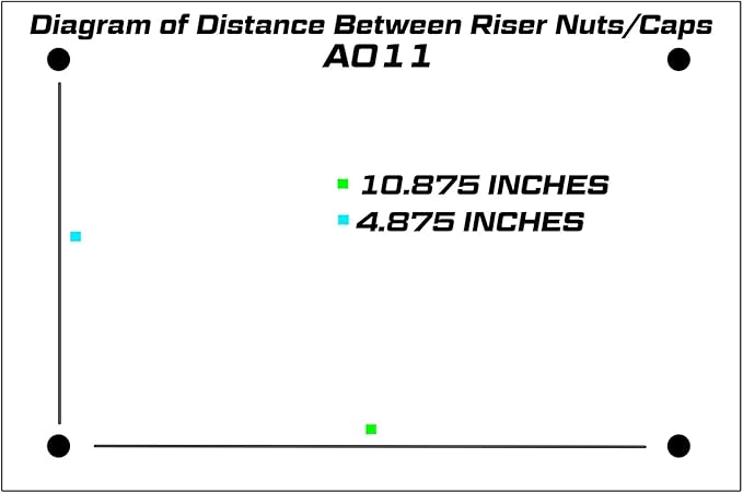 Better Display Cases Acrylic Catchers Glove Display Case with Mirror, Light Blue Risers and Mirror Base (A011/V16)