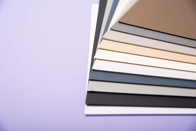 Sizzix Surfacez-Making Essential Cardstock Sheets 60PK (10 Colours Neutrals), Multicolour, 8 1/4" x 11 5/8" - Image 5