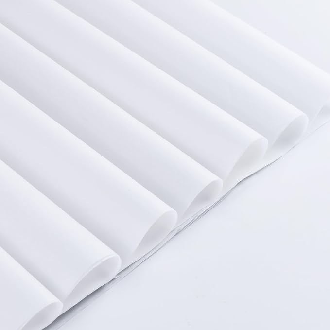 Simetufy 115 Sheets 20x30 White Tissue Paper for Gift Bags | Large Acid Free Tissue Paper Bulk for Packaging Wrapping, Clothing Storage Crafts Mother's Day Birthday Wedding Holiday by Simetufy