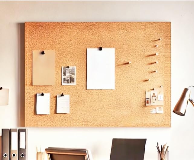 Manton Cork 24" x 36" x 1/4" Thick Cork Sheets (2-Pack), 100% Natural and Sustainable Cork Bulletin Boards. Perfect for Home, School, and Office - Image 3