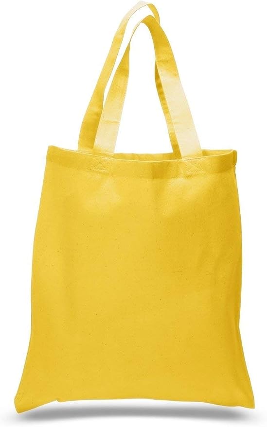 Set of 24 Blank Cotton Tote Bags Reusable 100% Cotton Reusable Tote Bags (2 dozen) - Image 5