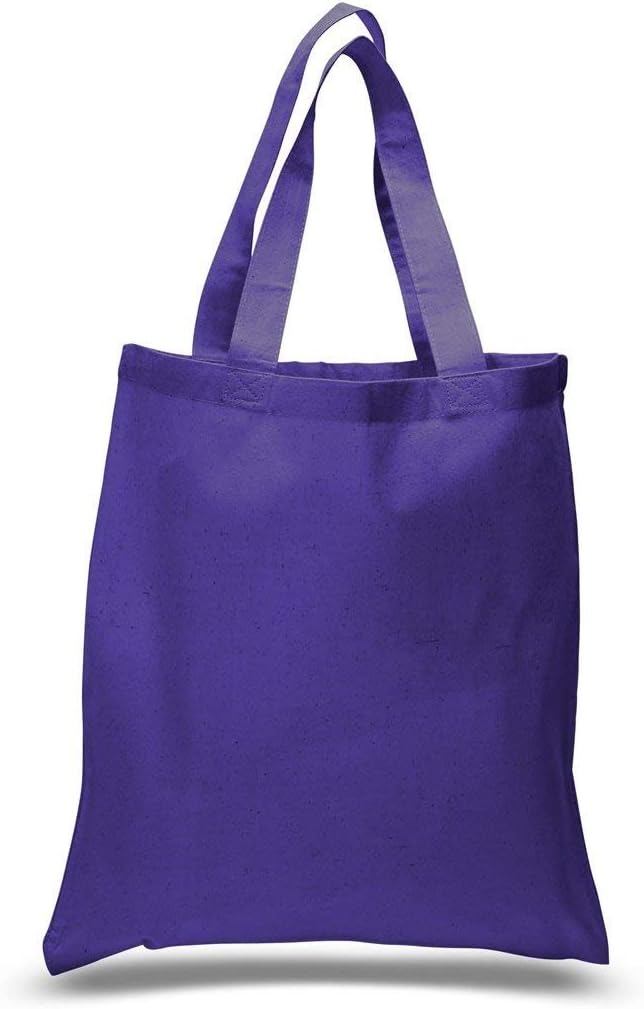 Set of 24 Blank Cotton Tote Bags Reusable 100% Cotton Reusable Tote Bags (2 dozen) - Image 6